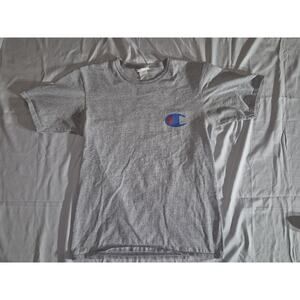 Vintage Grey Champion Men's Graphic Tee, Size M